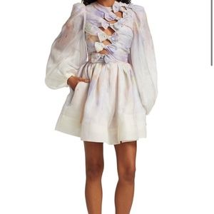 Rhythmic Knot Cut- Out Minidress